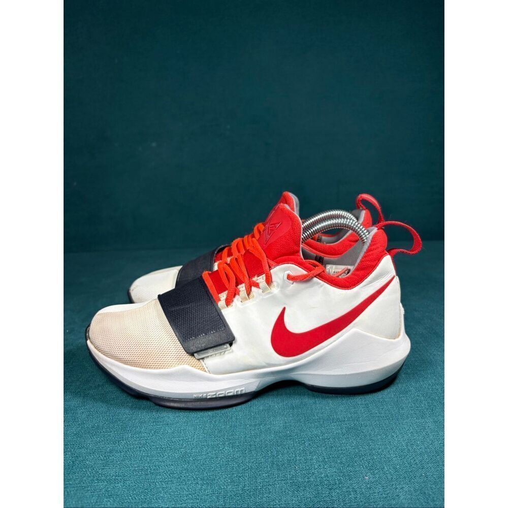 Nike PG 1 USA Red White Blue Basketball Shoes Women’s 8.5 AR1748-991